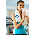 100% Cotton Velour Fitness Towel - 1 Color (11"x44")